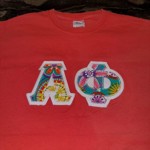 Alpha Phi Sorority Hard Letters & Quarter Zip Bundle - Picture 4 of 11